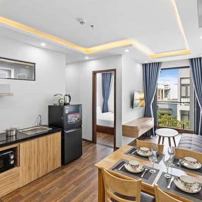 Appartement moderne à louer près de la plage, quartier Son Tra, Da Nang, Vietnam