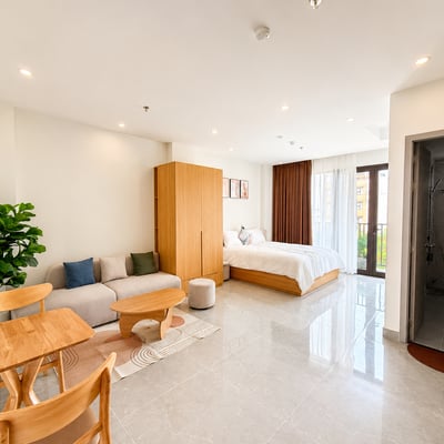 New Bright Studio for Rent Near the Beach, Da Nang, Vietnam