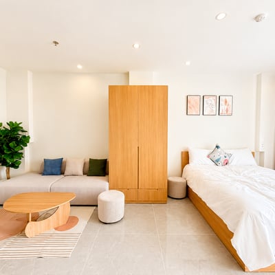 New Bright Studio for Rent Near the Beach, Da Nang, Vietnam
