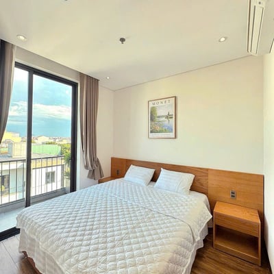 New Bright Apartment for Rent by the River, Da Nang, Vietnam