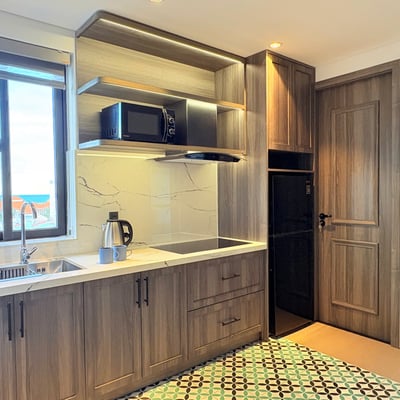 Bright Elegant Apartment for Rent Near the Beach, Da Nang, Vietnam