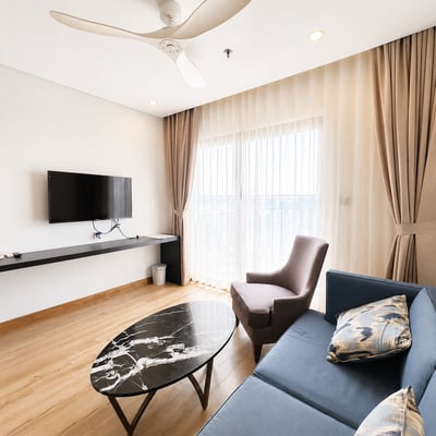 Luxury, furnished apartment for rent, Golden Bay, Da Nang, Vietnam