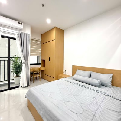 Alquiler de apartamento moderno y amueblado cerca de la playa, Son Tra, Da Nang, Vietnam