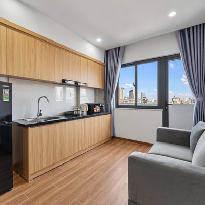 Rent a cozy, bright, and furnished apartment in Da Nang, Vietnam