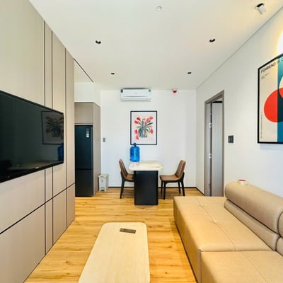 Luxury Fully Furnished 1-Bedroom Apartment for Rent in Hai Chau, Da Nang