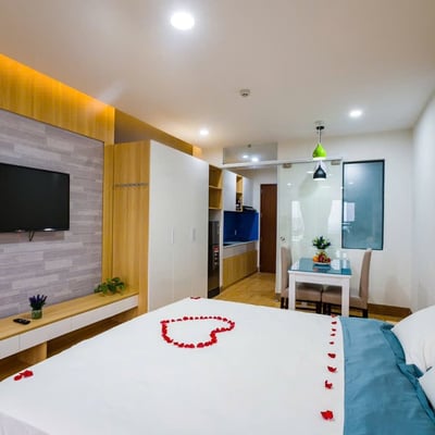 Location d'appartement moderne entièrement meublé, quartier de la plage, Da Nang, Viêt Nam