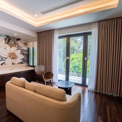 Location d'une villa luxueuse et meublée de 433 m² dans le quartier de Ngu Hanh Son, Da Nang