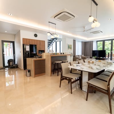 Location d'une villa luxueuse et meublée de 433 m² dans le quartier de Ngu Hanh Son, Da Nang