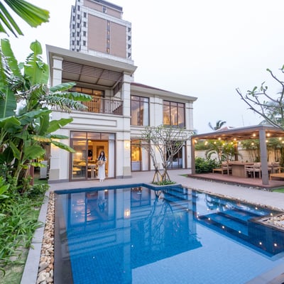 Location d'une villa de luxe et moderne avec piscine à Da Nang, Vietnam