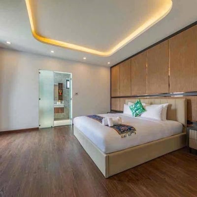 Alquiler de una casa de lujo y luminosa de 350 m² con un hermoso jardín en el distrito de Hai Chau, Da Nang, Vietnam