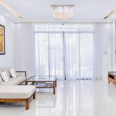 Alquiler de villa moderna, luminosa con piscina y jardín, Da Nang, Vietnam