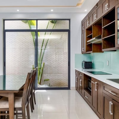 Alquiler de villa moderna, luminosa con piscina y jardín, Da Nang, Vietnam