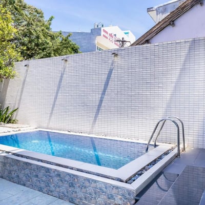 Modern, bright villa for rent with pool and garden, Da Nang, Vietnam