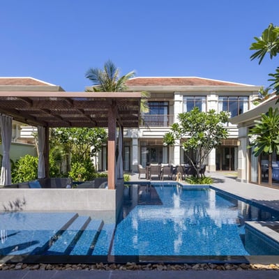 Luxuriöse, stilvolle Villa mieten mit Pool, 557 m², Da Nang, Vietnam