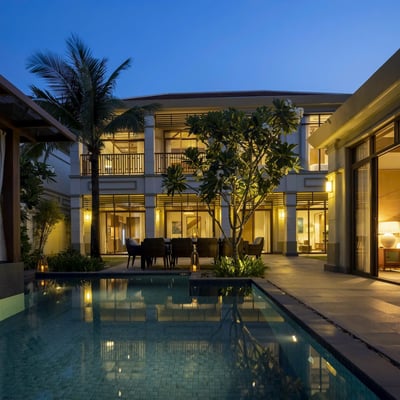 Luxuriöse, stilvolle Villa mieten mit Pool, 557 m², Da Nang, Vietnam