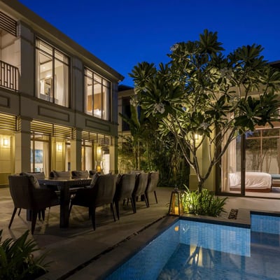 Luxuriöse, stilvolle Villa mieten mit Pool, 557 m², Da Nang, Vietnam