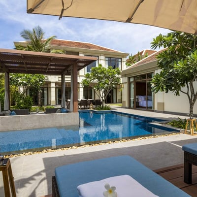 Luxuriöse, stilvolle Villa mieten mit Pool, 557 m², Da Nang, Vietnam