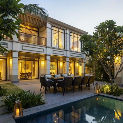 Luxurious, stylish villa for rent with pool, 557 m², Da Nang, Vietnam