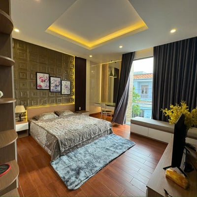Location d'une maison moderne avec piscine proche de la mer, Da Nang, Vietnam