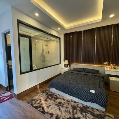 Location d'une maison moderne avec piscine proche de la mer, Da Nang, Vietnam