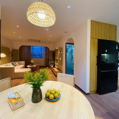 Alquiler de apartamento de lujo y amueblado con vistas a la playa, Blooming Tower, Hai Chau, Da Nang, Vietnam
