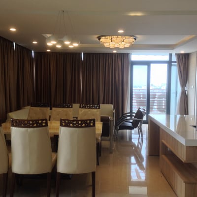 Apartamento espacioso 160m² en alquiler cerca del aeropuerto, distrito Hai Chau, Da Nang, Vietnam