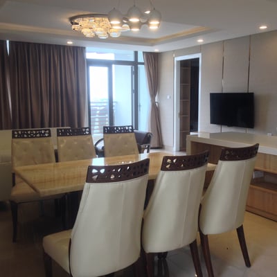 Apartamento espacioso 160m² en alquiler cerca del aeropuerto, distrito Hai Chau, Da Nang, Vietnam