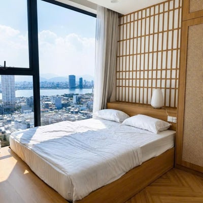 Appartement moderne 98m² à louer près de la rivière, Ngu Hanh Son, Da Nang, Vietnam