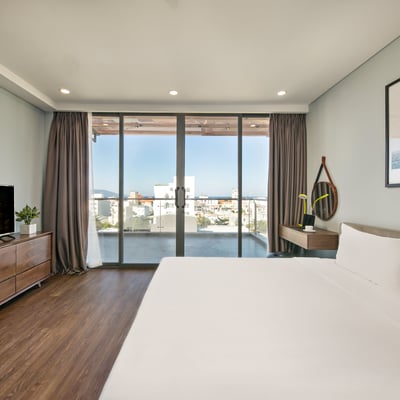 Penthouse 100m² mit schöner Aussicht zur Miete, Ngu Hanh Son, Da Nang, Vietnam