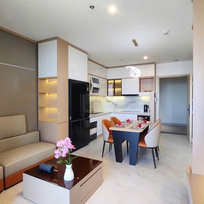 Modern Apartment 50m² for Rent Near the River, Da Nang, Vietnam