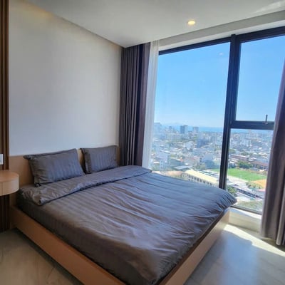 Modern Apartment 50m² for Rent Near the River, Da Nang, Vietnam