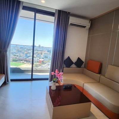 Modern Apartment 50m² for Rent Near the River, Da Nang, Vietnam