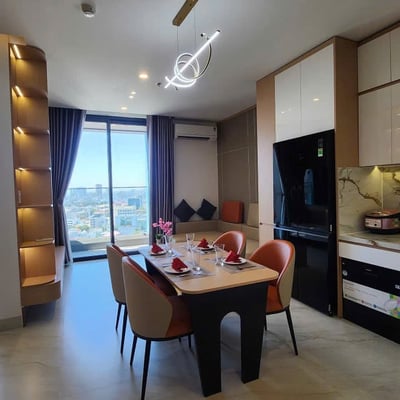 Modern Apartment 50m² for Rent Near the River, Da Nang, Vietnam