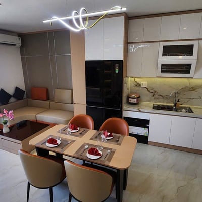Modern Apartment 50m² for Rent Near the River, Da Nang, Vietnam
