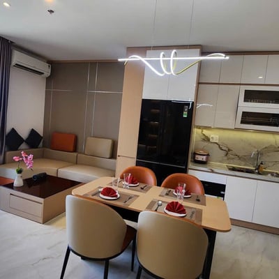 Modern Apartment 50m² for Rent Near the River, Da Nang, Vietnam