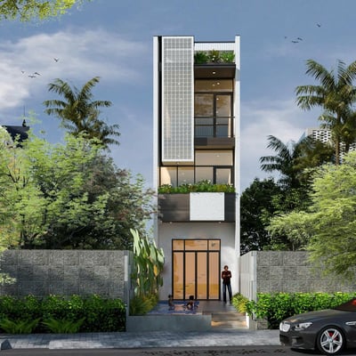 Maison moderne 350m² avec piscine à louer, Son Tra, Da Nang, Vietnam