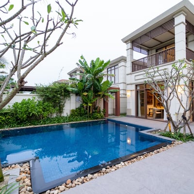 Luxuriöse und moderne Villa zur Miete im Fusion Resort, Da Nang, Vietnam