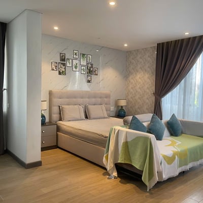 Luxuriöse und moderne Villa zur Miete in der Premium-Wohnanlage Euro Village, Da Nang, Vietnam