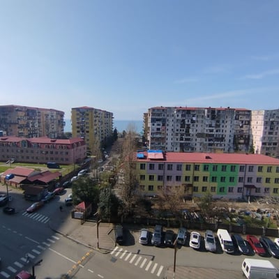 Alquiler de un acogedor estudio con vistas al mar, 35 m², Batumi, Georgia