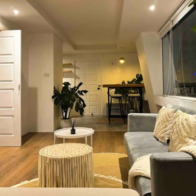 Location d'appartement élégant de 2 chambres dans le district de Silom, Bangkok, Thaïlande