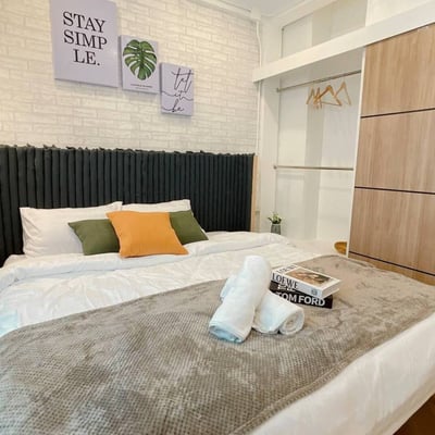 Location d'appartement moderne de 2 chambres dans le district de Phra Nakhon, Bangkok, Thaïlande