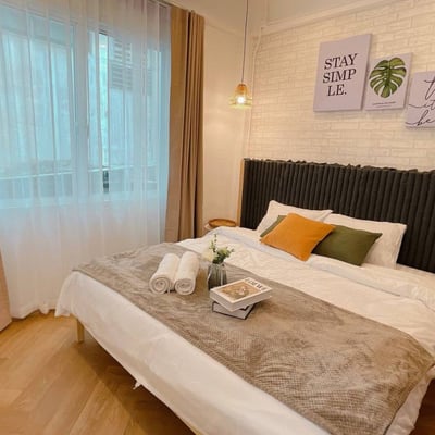 Location d'appartement moderne de 2 chambres dans le district de Phra Nakhon, Bangkok, Thaïlande