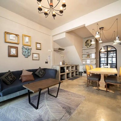 Location d'appartement meublé de 3 chambres dans le district de Khlong Toei, Bangkok, Thaïlande