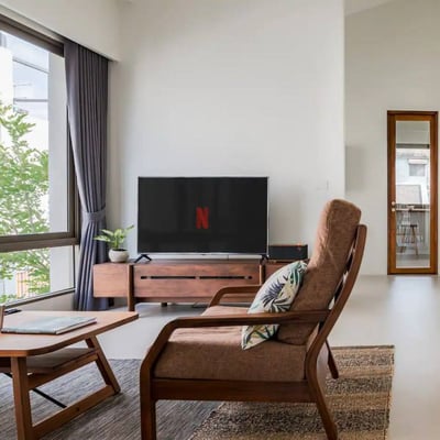 Location d'appartement lumineux de 2 chambres dans le district de Pathum Wan, Bangkok, Thaïlande