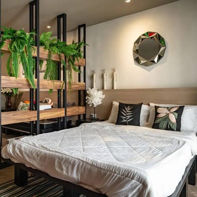 Möbliertes Studio-Apartment im Stadtteil Bang Rak zu vermieten, Bangkok, Thailand