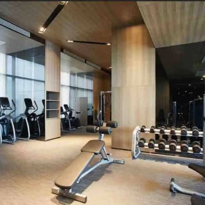 Spacious 2-bedroom apartment rental in Din Daeng district, Bangkok, Thailand