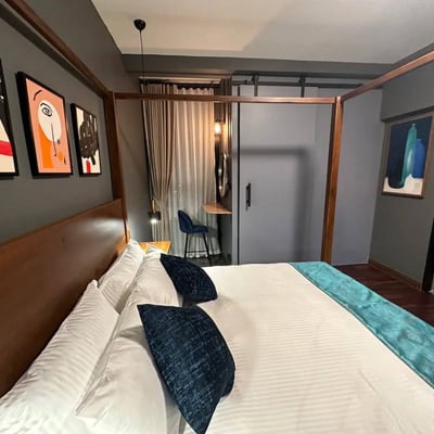 Location d'appartement moderne de 1 chambre avec vue sur le jardin et la ville à Khlong Toei Nuea, Bangkok, Thaïlande