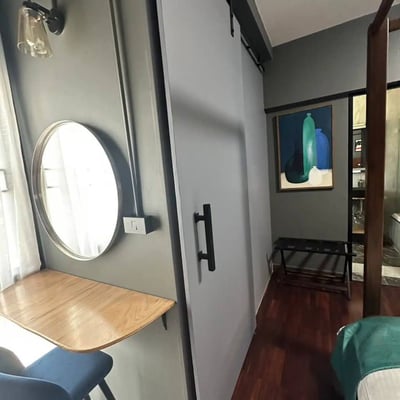 Location d'appartement moderne de 1 chambre avec vue sur le jardin et la ville à Khlong Toei Nuea, Bangkok, Thaïlande