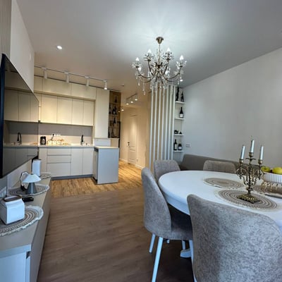 Location d’un appartement lumineux et confortable, 55 m², Batoumi, Géorgie