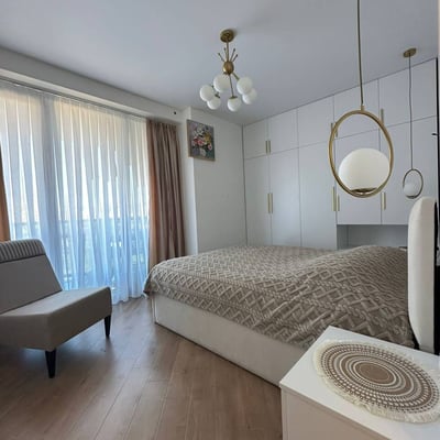 Location d’un appartement lumineux et confortable, 55 m², Batoumi, Géorgie